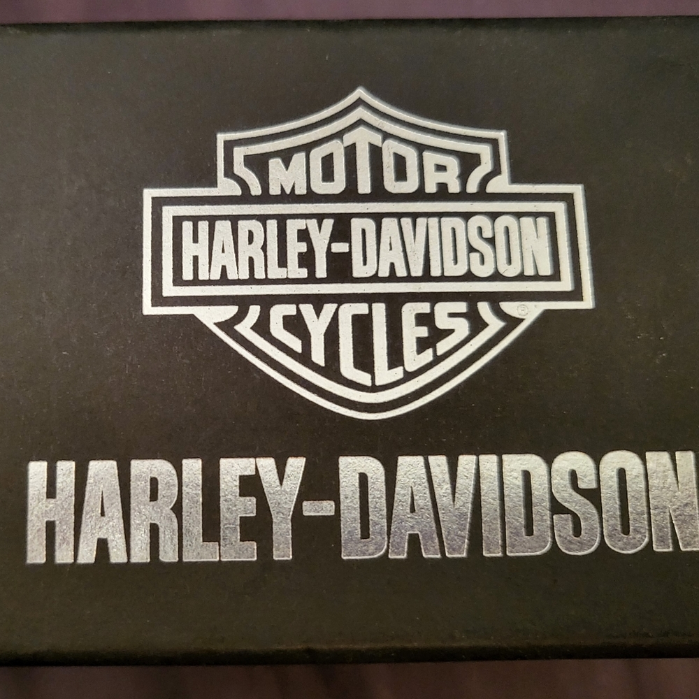 Harley Davidson Leather Bracelet